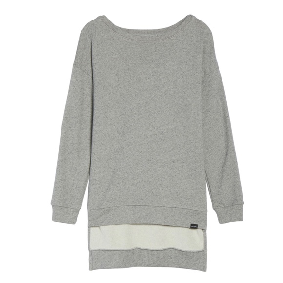 Koral Tops - Koral Bristol Pullover Sweatshirt Cloud Gray Sz M